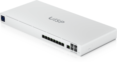 UISP Router Pro – Router 10 GbE para ISP con Switch Capa 2 Integrado, Enrutamiento Avanzado y Rendimiento NAT de hasta 9.5 Gbps | UISP-R-PRO