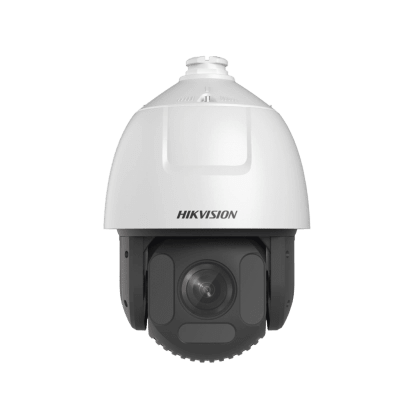Domo PTZ IP / 4 MP / 45X Zoom / 300 m IR / 984 pies IR / WDR 120 dB / EIS / Deep Learning / IP66 / Hi-PoE | DS-2DF7C445IXR-AEL(T5)