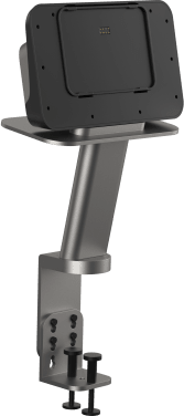 Soporte Fijo para Mesa / Tablet / Quick Lock / Giro 180° / Cerradura Doble Seguridad / Banco de Energía / Mesas hasta 100 mm (3.9 in) | CPAD-TABLE-STAND