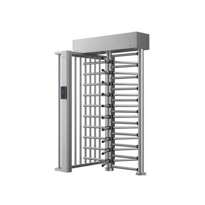 Torniquete de Cuerpo Completo / Exterior IPX4 / Acero Inoxidable SUS304 / 3,000,000 MCBF / Rotación 120° Bidireccional / Canal 600 mm / Preparación Facial | DS-K3H4210LX-120/PG-DM60/WB/FIH
