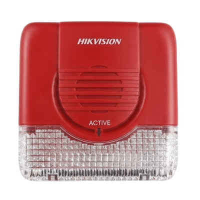 Sirena Estrobo Convencional / Sonido Ajustable 75-100 dB / Luz Estroboscópica / 2 Hilos Sin Polaridad / 24 VCD / Interior | HF-CSS1