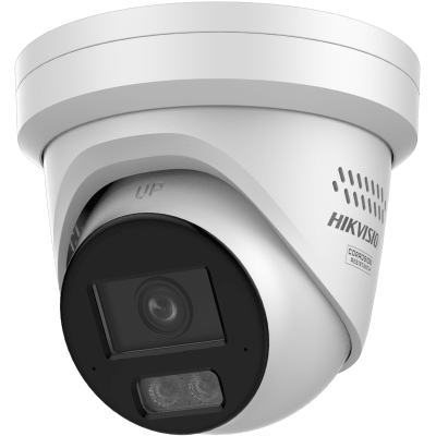 Cámara Turret IP / 12 Megapixel / Dual Light 30 m (98.4 ft) IR + 40 m (131.2 ft) Luz Blanca / AcuSense / WDR 120 dB / IP67 / PoE / Micro SD 512 GB | DS-2CD23123G2-LIY
