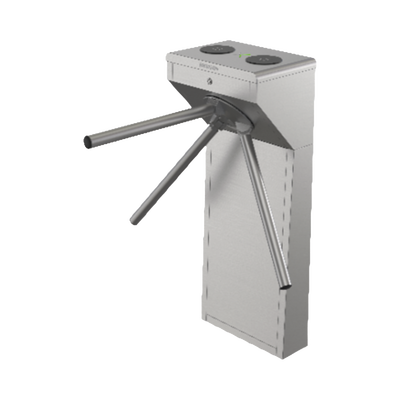 Torniquete Trípode Bidireccional / Acero Inoxidable SUS304 / 2 Millones MCBF / Carril 55 cm (21.7 in) / Apertura Emergencia Automática / LED Dirección / 110 VCA / -20°C a 65°C | DS-K3G200BLX-R/DM55