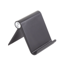Soporte de Escritorio  para Teléfono Celular / Ajustable de 0° a 100° / Goma Antiarañazos / Antideslizante / Amplia Compatibilidad con dispositivos de 4'' a 7.9'' / Plegable / ABS / Color Negro | 50747
