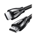 Cable HDMI 2.1 de Nylon Trenzado / 5 Metros (16.40 Pies) / 8K@60Hz/4K@120Hz / eARC (Canal de Retorno de Audio) / HDR10+ / VVR / HEC (Canal Ethernet HDMI) / ALLM / 3D / Dolby Atmos / Dolby Vision / 48 Gbps / Mayor Duración | 80405