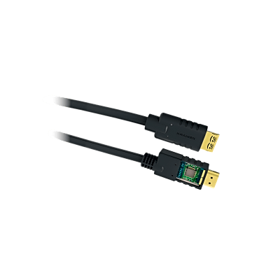Cable HDMI Activo 4K a 60Hz | HDR, Triple Blindaje, K-Lock | CA-HM (15.20 mts / 50 ft) | CA-HM-50