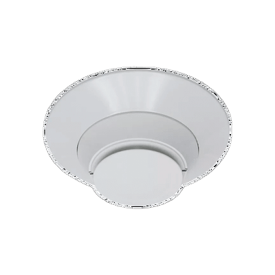 Detector de Humo Fotoeléctrico Direccionable / 15-32 VCC / Cámara Óptica de Alta Sensibilidad / Compatible Fire-Lite, Silent Knight y Farenhyt / Base Incluida / Blanco | SS-PHOTO