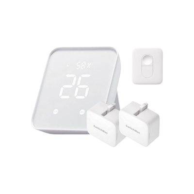KIT Controlador HUB principal para dispositivos SwitchBot, Señal Wifi y BLUETOOTH, incluye 2 pulsadores y 1 control remoto | SWITCHBOTKHBR