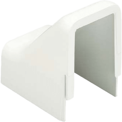 Conexión para techo falso/entrada, para uso con canaleta LD5, material ABS, Color Blanco | DCF5WH-X