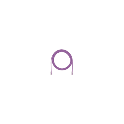 Cable de Parcheo UTP Cat6A, CM/LSZH, Diámetro Reducido (28AWG), Color Violeta, 1.52 Metros (5 Pies) | UTP28X5VL