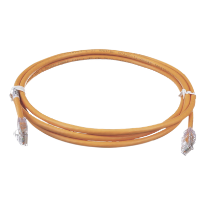 Cable de Parcheo TX6, UTP Cat6, 24 AWG, CM, Color Naranja, 0.91 Metros (3 Pies) | UTPSP3ORY