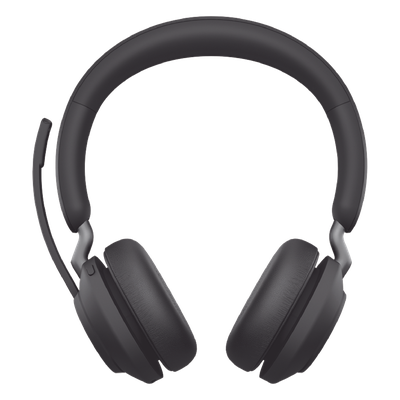 Jabra Evolve2 65, Auricular stereo versión UC, dongle USB-A con cancelación de ruido (26599-999-999) | EVOLVE2-65-STEREO-MS-BK-A