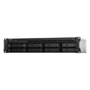 Servidor de Almacenamiento en Red RackStation RS1221+ | 8 Bahías | Expansión a 12 Bahías | CPU AMD Ryzen V1500B | 4 GB DDR4 ECC | RAID Soportado | 10/25GbE | Synology High Availability | Protección de Datos Integral. | RS1221+