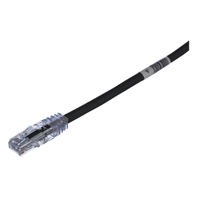 Cable de Parcheo TX6, UTP Cat6, 24 AWG, CM, Color Negro, 10 Metros (32.81 Pies) | UTPSP10MBLY