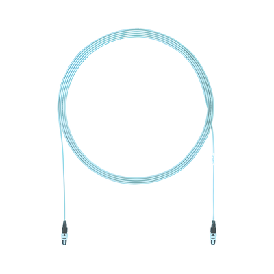 Cable de Interconexión de 12 Fibra Ópticas Multimodo OM4, Con Conector Pan-MPO Hembra - Hembra, Polaridad A, LSZH, de 20 Metros (65.62 Pies) | FRZTL77X001M020