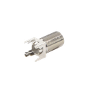 Conector F Hembra para PCB de Montaje Vertical, Níquel/ Estaño/ Polietileno. | RFF-1450-03