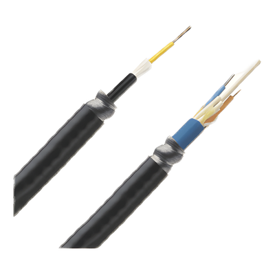 Cable de Fibra Óptica de 6 Hilos, Multimodo OM4 50/125 Optimizada, Interior/Exterior, Armada, Loose Tube 250um, OFCR (Riser), Precio Por Metro | FOGRZ06Y