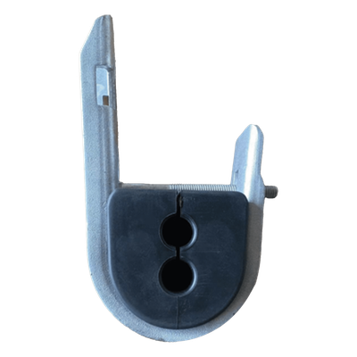 Herraje de Suspensión Tipo J para Fibra ADSS / 10-15 mm / Doble Orificio / Carga 500 kg / Resistente UV | LPSCDJH1015