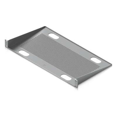 UACC Rack Shelf CLV – Charola 1 UR para montaje en rack, ideal para colocar equipos o accesorios que no cuentan con opción de montaje en rack | UACC-RACK-SHELF-CLV