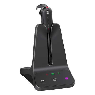 Auricular DECT Inalámbrico WH63 E2 de Yealink con Certificación Teams y Cancelación de Ruido Profesional | WH63-E2-TEAMS