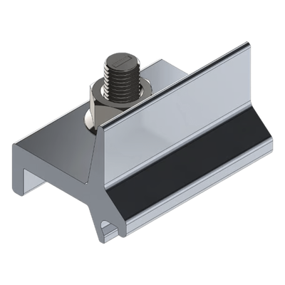 Pieza Para Conectar Rieles N Rail Basel en Transversal /Top Clip / Abrazadera para Fijación de N Rail 4.72 / | N00009