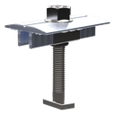 Middle Clamp Pro / Abrazadera Intermedia para Fijación de Módulos / Compatible con Módulos de 30-40 mm / Acero Inoxidable / Para Soluciones N Rail y S Rail | N00027