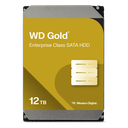 Disco Duro Empresarial WD Gold / SATA 6 Gb/s / 12 TB / 7200 RPM / Tecnología HelioSeal / ArmorCache / 5 Años Garantía / 2.5M Horas MTBF | WD122KRYZ