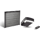Kit Puerta de Garage 20x8 Pies / Lisa Línea Central / Color Blanco / Insulada 43 mm / Motor FS1000M 1/2 HP / Interfaz WiFi ACCESSWIFI / Incluye 3 Controles | KIT-DOOR-208CF