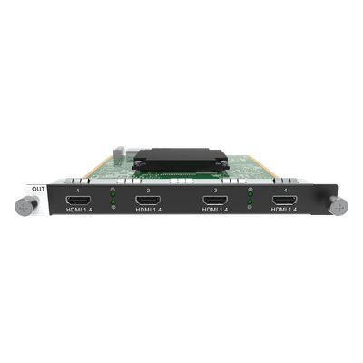 Tarjeta de Salida HDMI / 4 Puertos / HDMI 1.3 y 1.4 / 4K@60Hz / Single Link / Serie H | H-4XHDMIOC