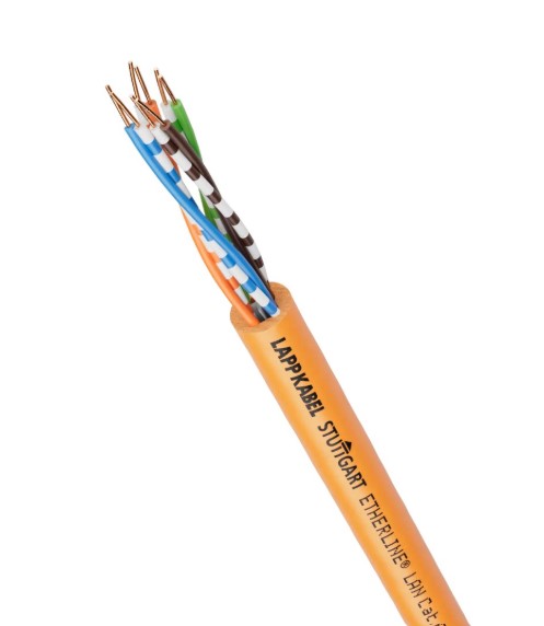 SSMELE CABLE ETHERLINE® LAN Cat.6 U/UTP 4x2xAWG24 LSZH MOD:2170955