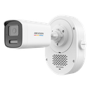 Cámara Bala IP / 4 Megapixel / ColorVu 3.0 / Dual Light 50 m (164 ft) / Audio Bidireccional SoundMax / Luz Estroboscópica Rojo-Azul / AcuSense Lite / IP67 / WDR 120 dB / PoE | DS-2CD1T47G3-LIUF/LSRB