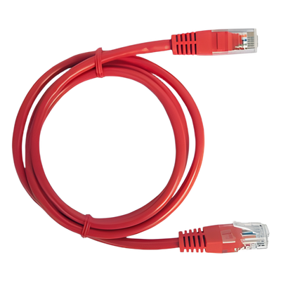 Cable de Parcheo UTP Cat6 / 7.0 m (23 pies) / 1 Gbps / 100 Ohm / RJ45 / Rojo | LP-UT6-700-RD