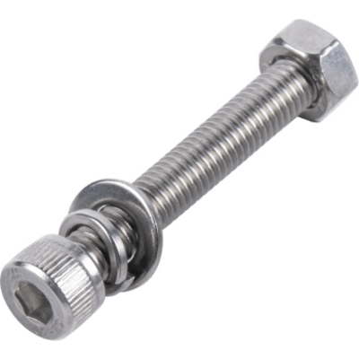 Tornillo de Acero Inoxidable / M8 x 60 mm / Montaje de Módulos Fotovoltaicos / Resistente a la Corrosión / Uso en Exteriores | EPLBOLTS60PS