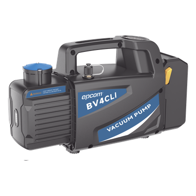 Bomba de Vacío Inalámbrica / 4 CFM (114 L/min) / Vacío Final 150 Micrones / Batería Ion-Litio 18V / Capacidad Aceite 330 mL / Compatible A2L R32 | BV4CLI
