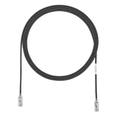 Cable de Parcheo UTP / Cat6 / 28AWG Diámetro Reducido / 1.83 m (6 Pies) / CM/LSZH / Negro | UTP28SP6BL