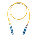 Jumper de Fibra Óptica Monomodo / OS2 9/125 / LC-LC Duplex / LSZH / 1 m (3.28 ft) / Amarillo | F92ELLNLNSNM001