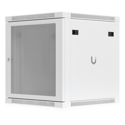 Gabinete Rack 12U / Montaje en Pared / 598 x 600 mm / Puerta Perforada / 4 Postes / 80 kg Capacidad / 23.5 x 23.6 x 25.2 pies | UACC-RACK-12U-WALL-600-P