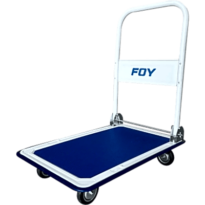 Carro Plataforma Plegable / Capacidad 300 kg / Acero Reforzado / Ruedas TPR 5" / Mango Retráctil / Superficie Antideslizante | SYS-CPL-F30