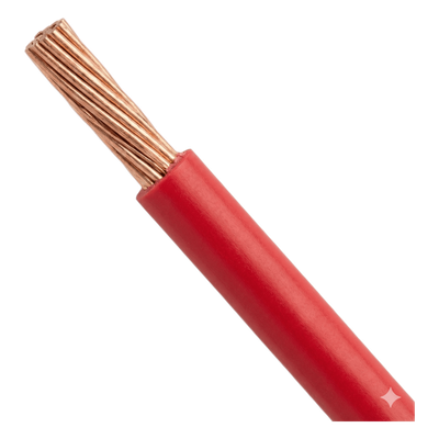 Cable THW-LS / Calibre 14 AWG / 19 Hilos / 90°C Seco / 75°C Húmedo / Bobina 100 m (328 ft) / Rojo | SLY-312-RED/100