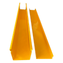Tramo Recto de Aluminio para Fibra Óptica / 4" x 4" / 1.52 m (4.99 ft) / Pintura Epóxica / Con Tapa y Accesorios | CHFBTR4X4EPK
