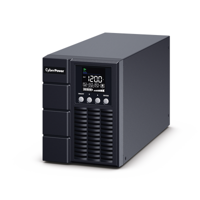UPS de 1000 VA/900 W, Online Doble Conversión, Entrada 120 Vca NEMA 5-15P, Onda Senoidal Pura, Tipo Torre, Con 4 Tomas NEMA 5-15R | OLS1000A