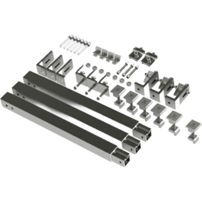 Caja de Accesorios para Kit de Montaje / Diseño Compacto / Material Resistente / Instalación Simplificada | LBAM011X4PRO
