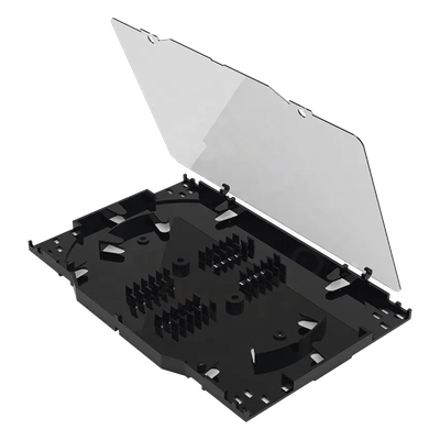 Charola de Empalme para Fibra Óptica / 24 Empalmes Fusión o Mecánicos / Compatible con Distribuidor LPODF8024 | LP-ODF-ST-8024