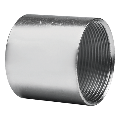 Cople para Tubo Conduit / Galvanizado Cédula 40 / 1" (25 mm) / Diámetro Exterior 38.7 mm (1.524') / Longitud Mínima 50 mm / Uso Interior | JUC40100COP