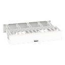 Organizador de Cables Horizontal / Alta Densidad / Doble Frontal y Posterior / Rack 19 in / 2UR / Categoría 6 y 10G | NM2WH