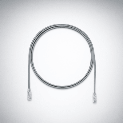 Cable de Parcheo UTP / Cat6A / 28AWG Diámetro Reducido / CM-LSZH / 3.05 m (10 ft) / Gris | UTP28X10GY