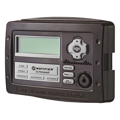 Anunciador Serial LCD / 80 Caracteres / ANN-Bus / 1800 m (5905.5 ft) / 18 a 28 VDC / Controles con Llave | N-ANN-80