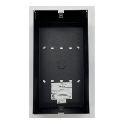 Caja de Montaje en Superficie / Para Módulo Anunciador / Entradas 1/2 Pulgada / 21.6 cm (8.5 in) Alto | ABS-1B