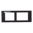 Placa de Vestidura / Chasis CA-1 / DVC-EM / DVC-KD / CMIC-1 / Gabinete CAB-4 / Metal Negro | DPA-1
