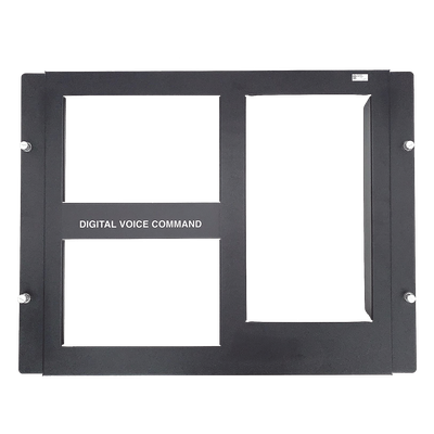 Placa de Revestimiento / Acero Calibre 16 / 439 x 439 mm (17.3 x 17.3 in) / Gabinetes CAB-4 / Negro | DPA-2B
